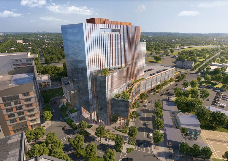 GP Celebrates Construction of New Office/Mixed-Use Building in Nashville image 4