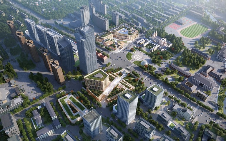 GP Wins Design Competition for New Urban Renewal Complex in China image 8