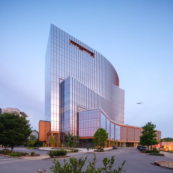 News thumbnail for GP Completes Sculpted Office Building That "Peels" Open To The Nashville Skyline