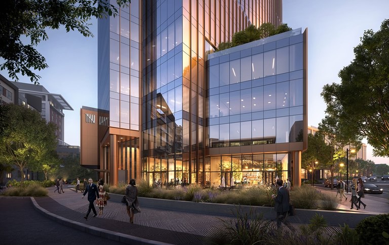 GP Celebrates Construction of New Office/Mixed-Use Building in Nashville image 2