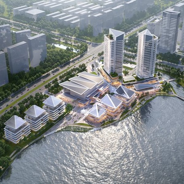 News thumbnail for Goettsch Partners Wins Design Competition for New Lakeside Complex in China