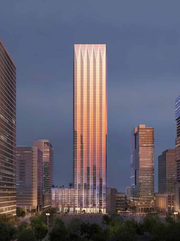Goettsch Partners Unveils New Renderings for Nashville's Tallest Tower image 1