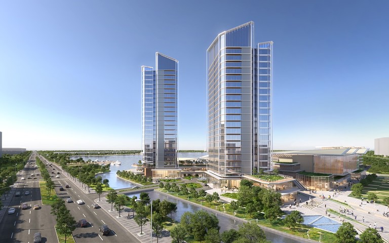 Goettsch Partners Wins Design Competition for New Lakeside Complex in China image 2