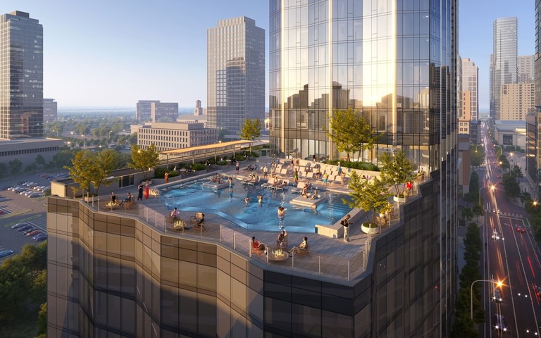 Goettsch Partners Unveils New Renderings for Nashville's Tallest Tower image 3
