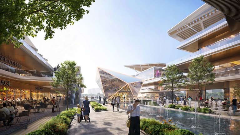 Goettsch Partners Wins Design Competition for New Lakeside Complex in China image 5